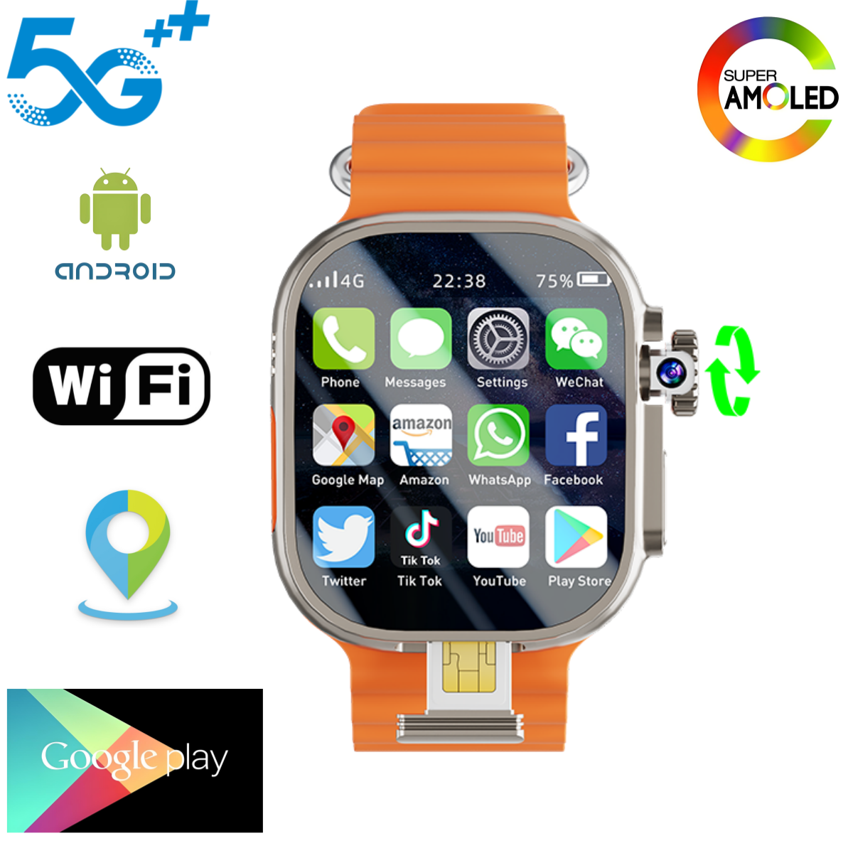 Smartwatch Instagram - S10 Ultra Max Smartwatch 4G 5G