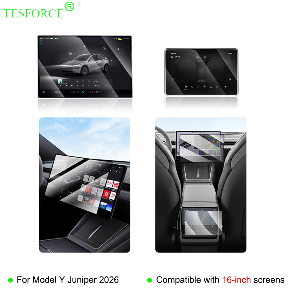 Screen Protector Film - For Tesla Model Y Juniper 2026