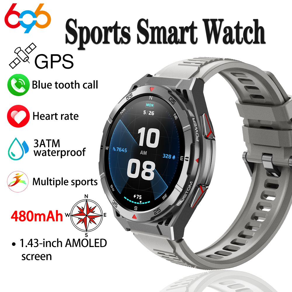 New Smart Watch GPS Sports Com - مراجعة Smartwatch Instagram وسعره