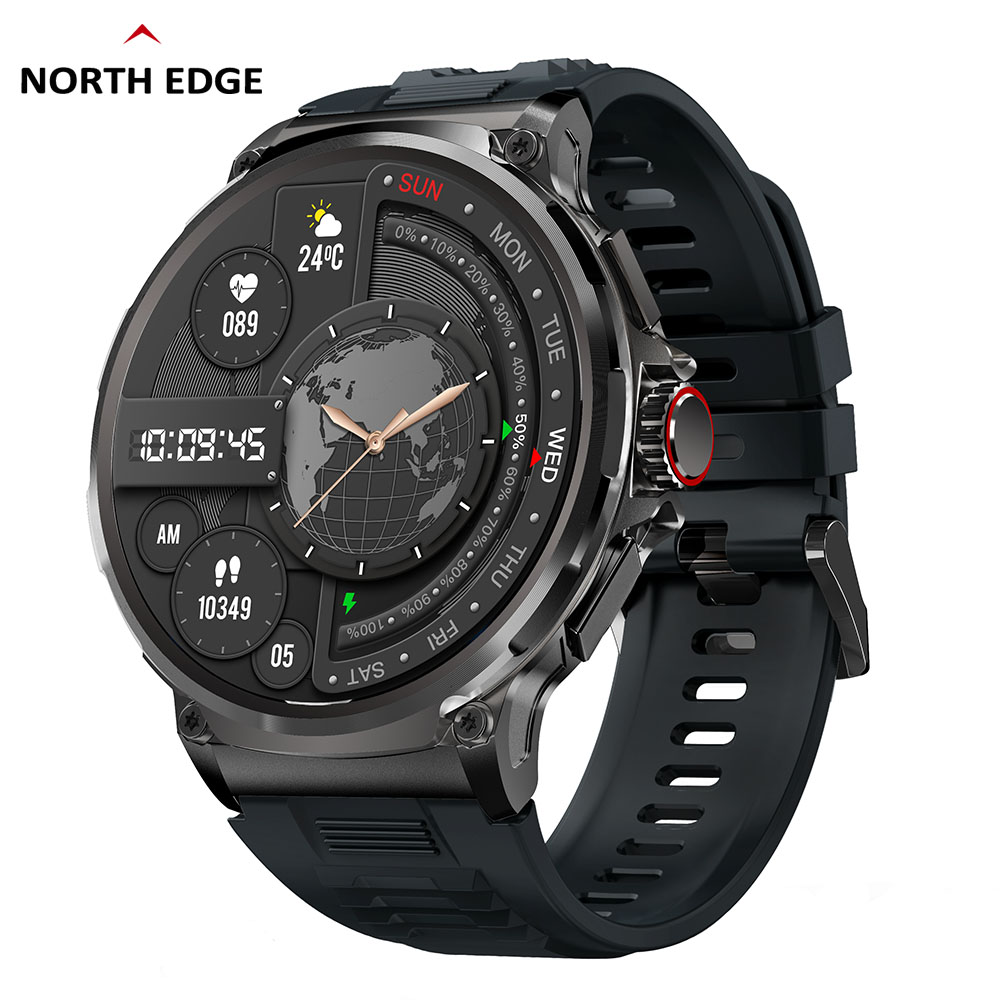 NORTH EDGE 1.85' HD Display Sm - مراجعة Smartwatch Instagram وسعره