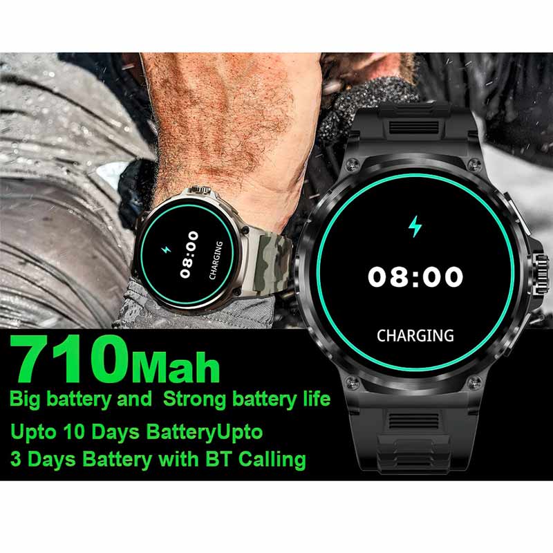 NORTH EDGE 1.85' HD Display Sm - مراجعة Smartwatch Instagram وسعره