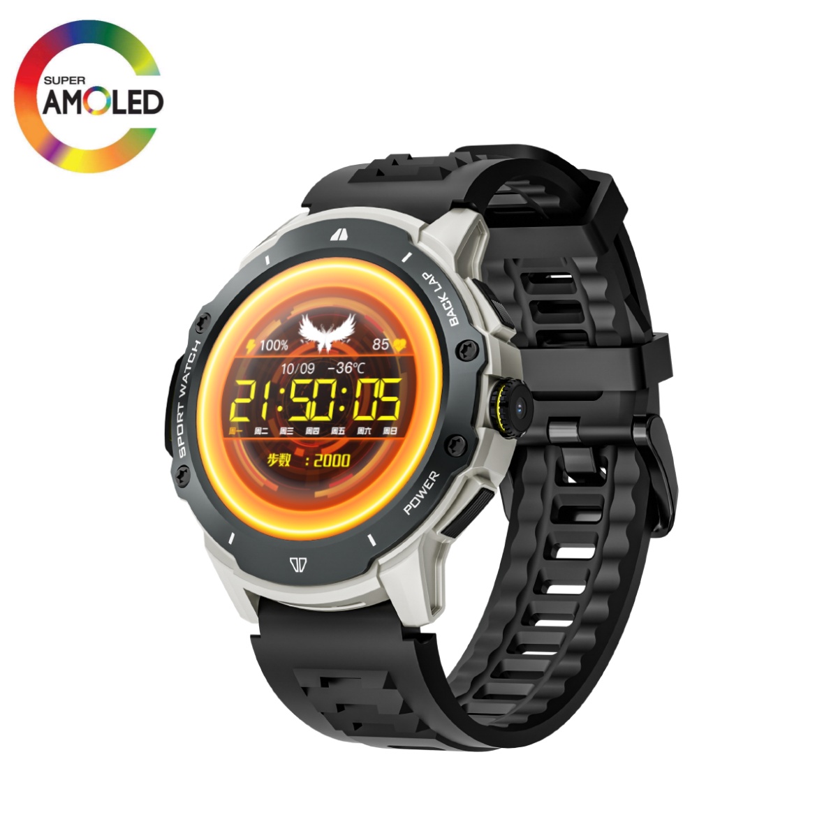 8+128GB Smart Watch 1.43''AMOL - مراجعة Smartwatch Store وسعره