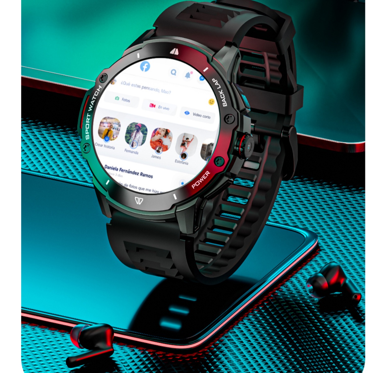 8+128GB Smart Watch 1.43''AMOL - مراجعة Smartwatch Store وسعره