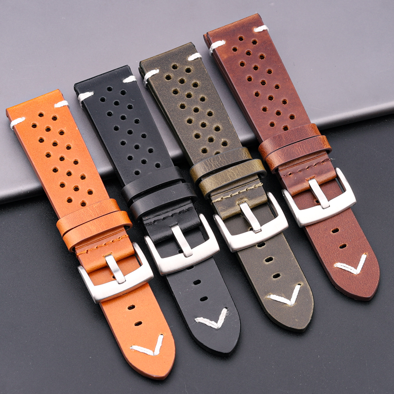 Breathable Genuine Leather Qui - مراجعة Nylon Nato Strap وسعره