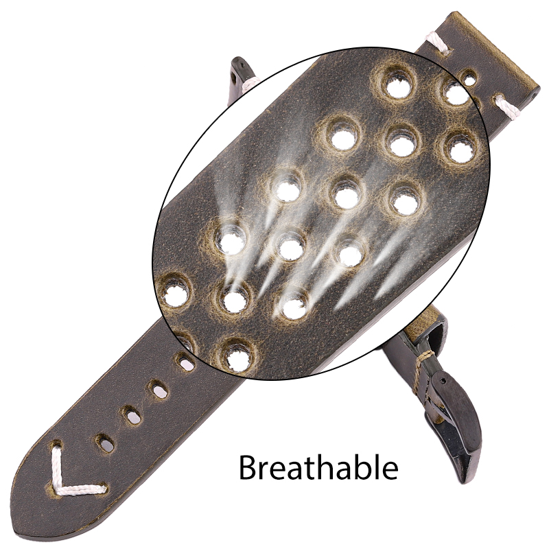 Breathable Genuine Leather Qui - مراجعة Nylon Nato Strap وسعره