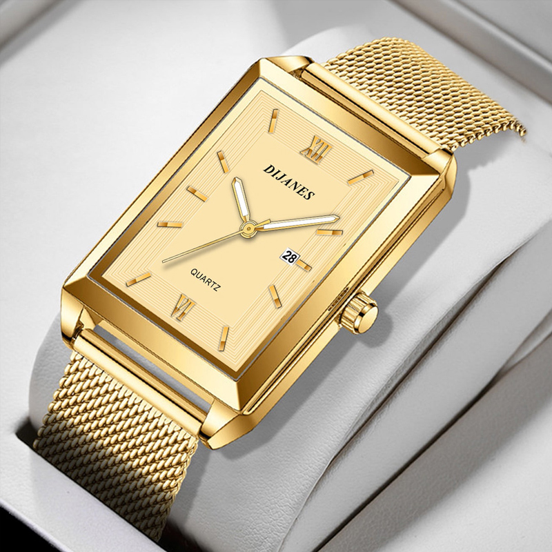Men's Calendar Date Sport & Le - مراجعة Stainless Mesh Band وسعره