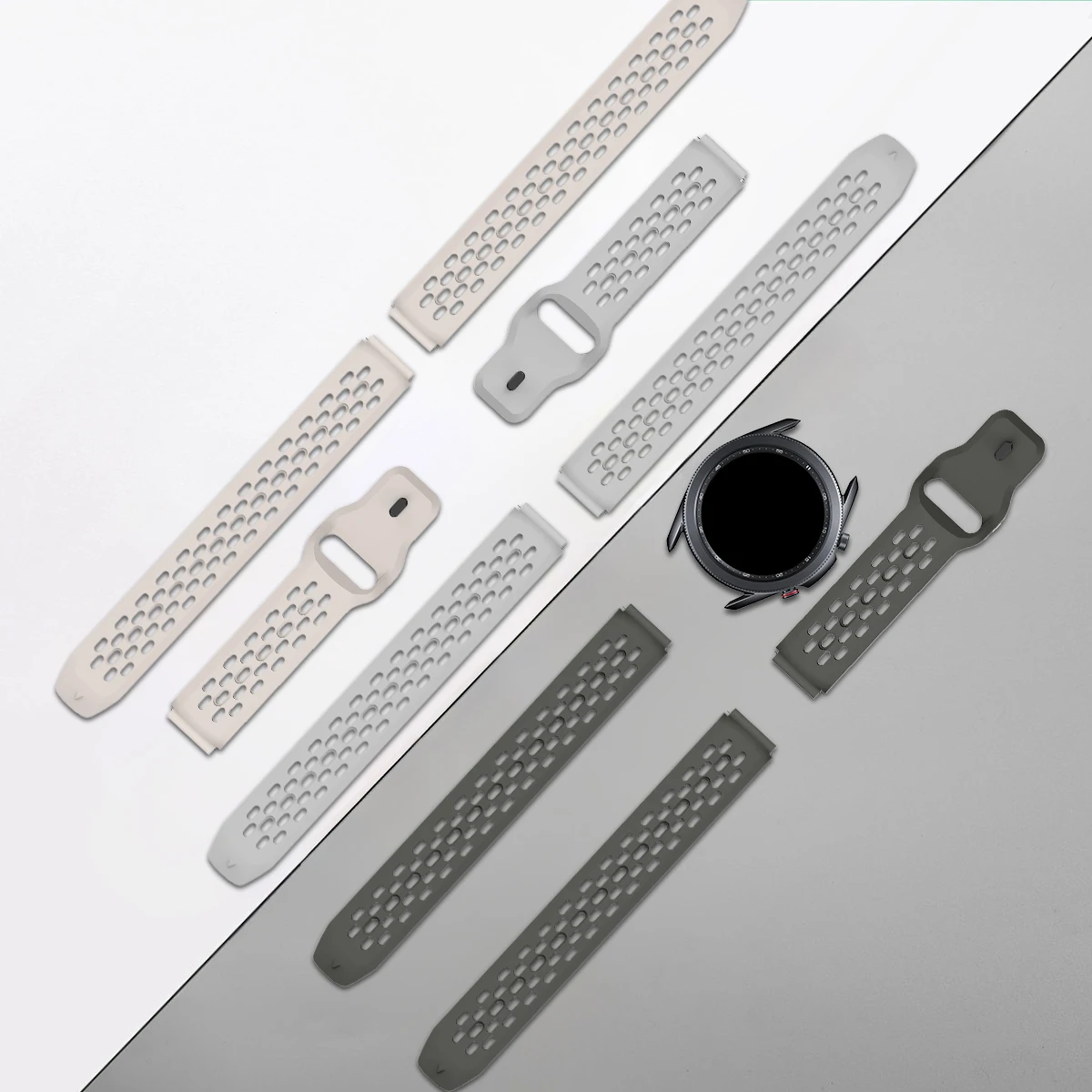 18mm 20mm 22mm Silicone Strap  - مراجعة Nylon Nato Strap وسعره