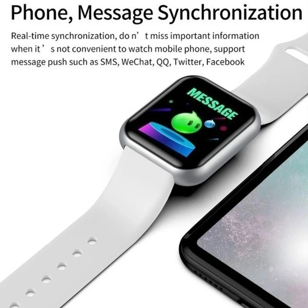 Smart Watch Men Women Wristwat - مراجعة Android Smartwatch Accessories وسعره