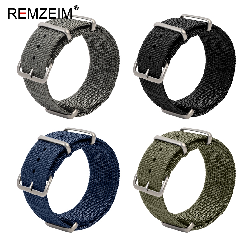 New Ribbed Nylon Watch Strap 1 - مراجعة Nylon Nato Strap وسعره