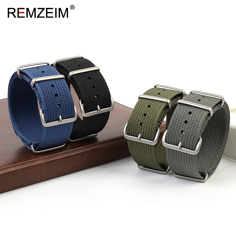 New Ribbed Nylon Watch Strap 1 - مراجعة Nylon Nato Strap وسعره