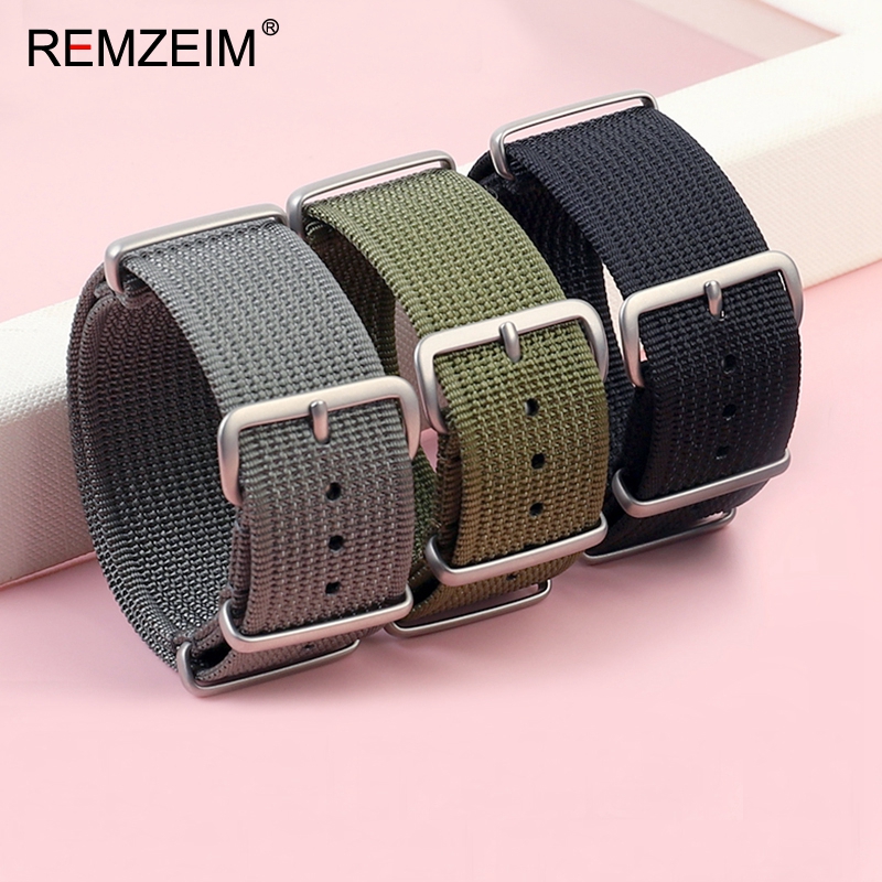 New Ribbed Nylon Watch Strap 1 - مراجعة Nylon Nato Strap وسعره