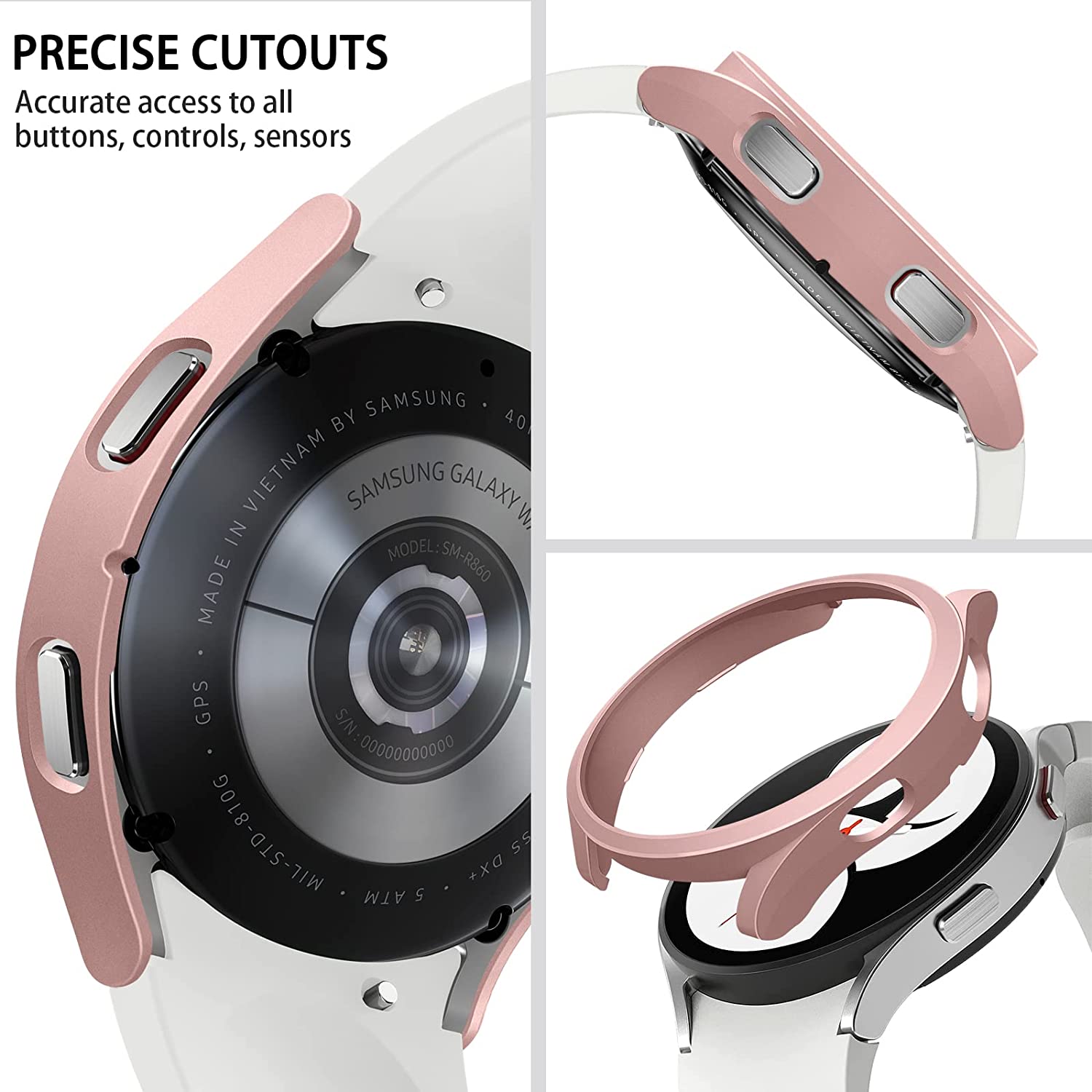 PC Case for Samsung Galaxy wat - مراجعة Samsung Smartwatch Accessories وسعره