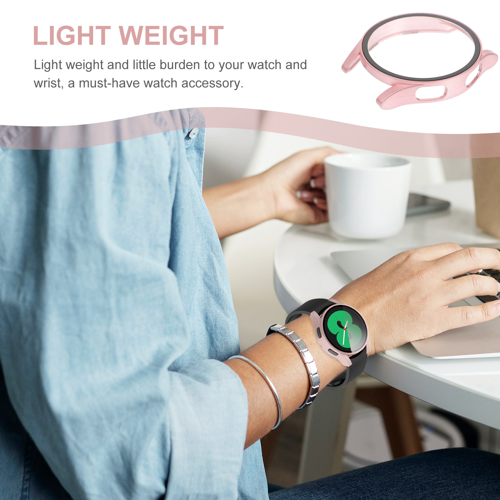 1Pcs Watch Protector Premium P - مراجعة Smartwatch Case وسعره