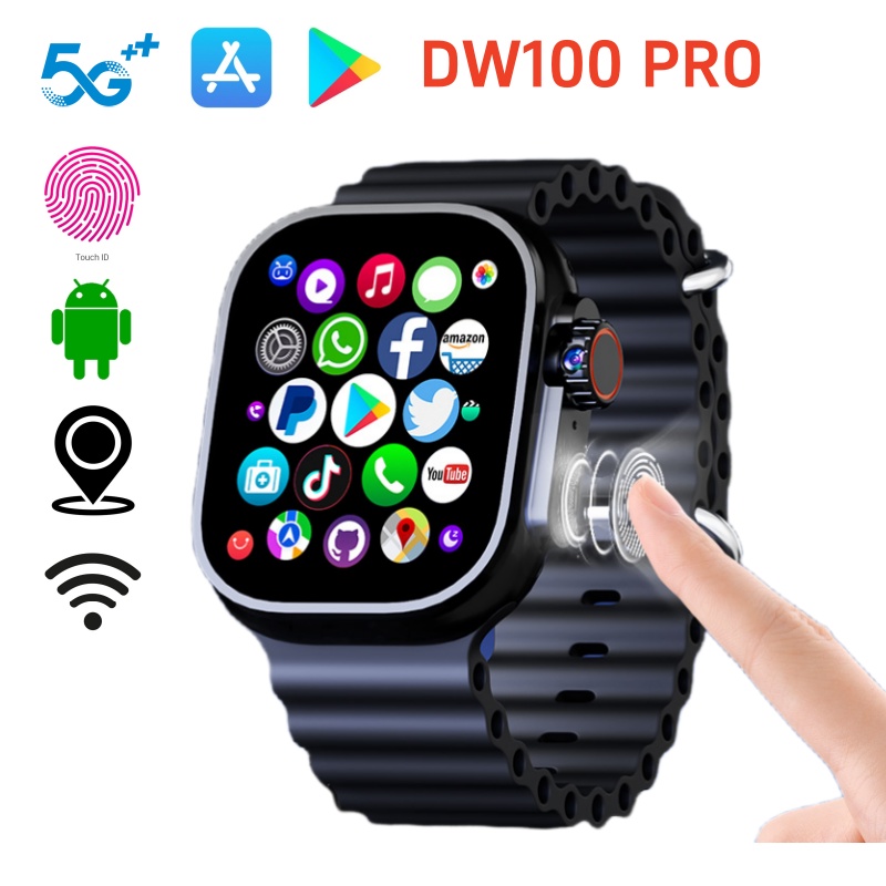 DW100 PRO SmartWatch 4G/5G And - مراجعة Smartwatch Store وسعره
