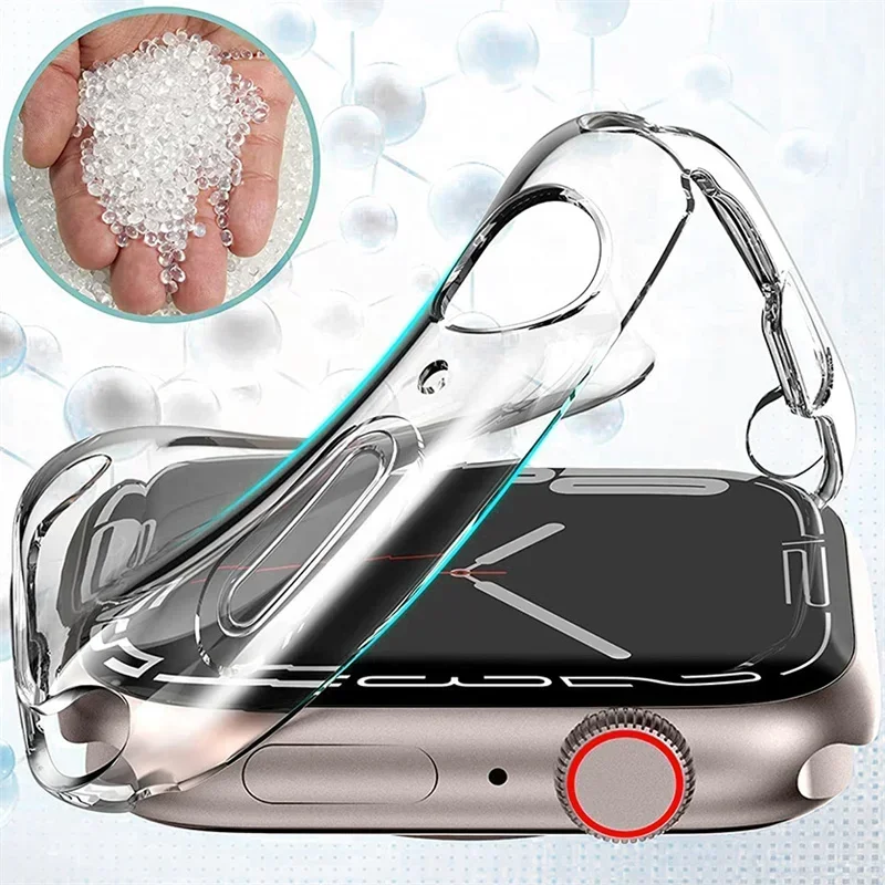 Soft TPU Screen Protector for  - مراجعة Smartwatch Case وسعره