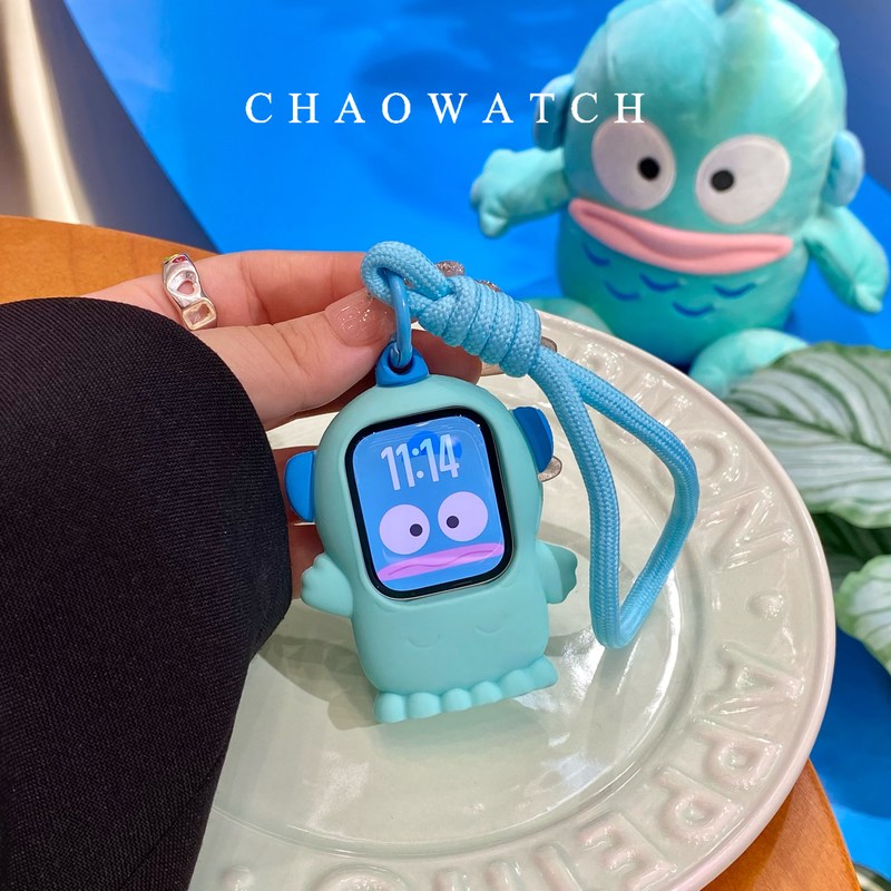 In Stock Sanrio Hangyodon Stra - مراجعة Smartwatch Case وسعره