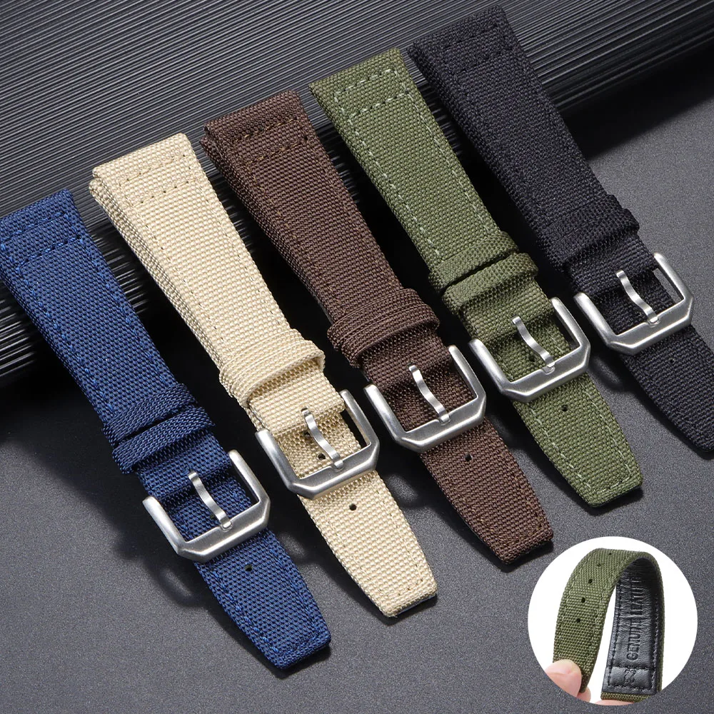 Nylon Canvas Watch Strap for I - مراجعة Nylon Nato Strap وسعره