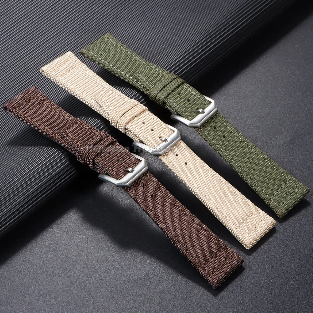 Nylon Canvas Watch Strap for I - مراجعة Nylon Nato Strap وسعره