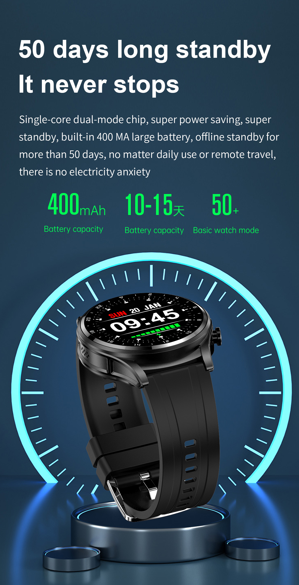 Headset Smart Watch 2 in 1 TWS - مراجعة Smartwatch Headset وسعره