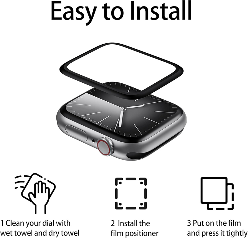 Screen Protector For Apple Wat - مراجعة Apple Smartwatch Accessories وسعره