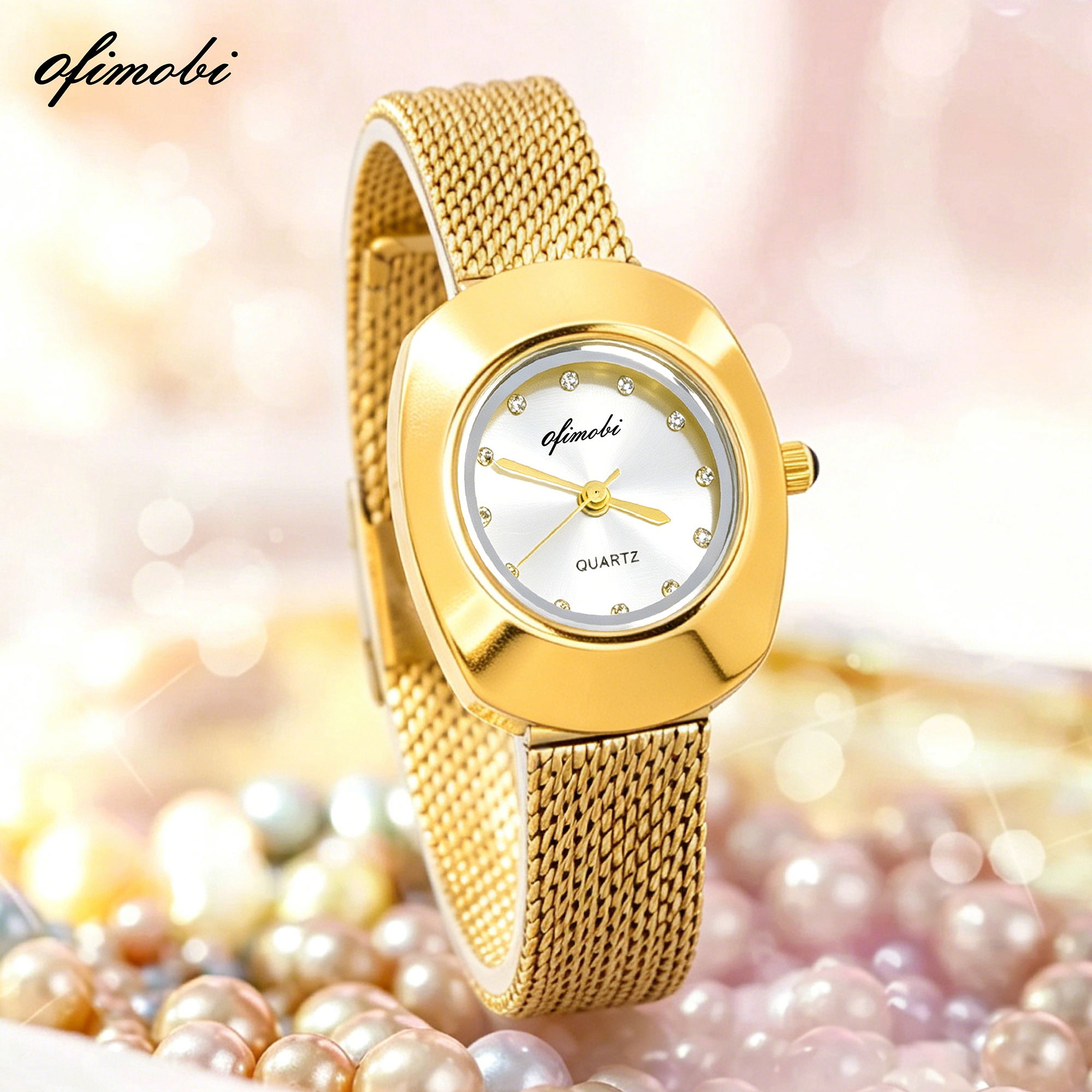 OFIMOBI Women Quartz Watch Sta - مراجعة Stainless Mesh Band وسعره