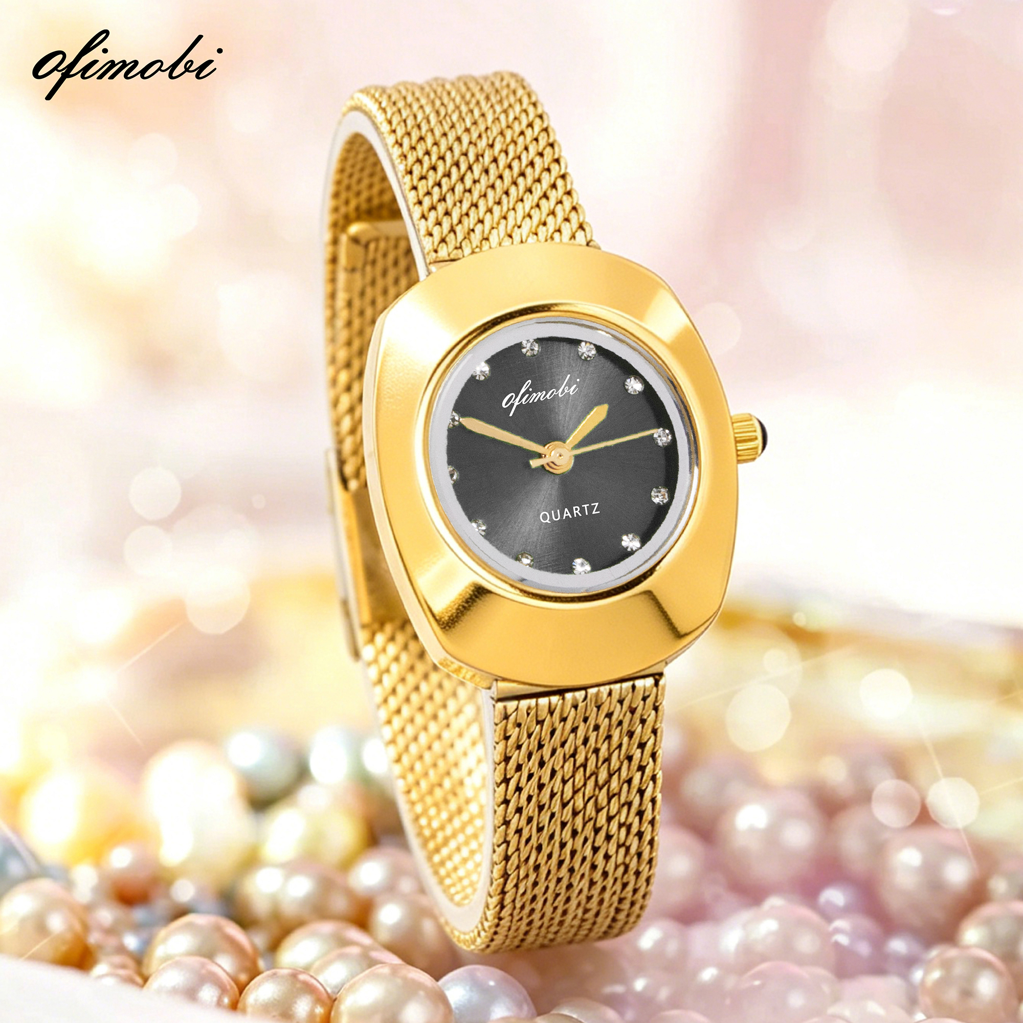OFIMOBI Women Quartz Watch Sta - مراجعة Stainless Mesh Band وسعره