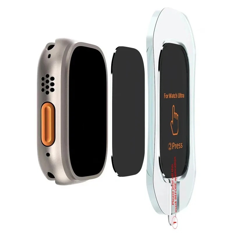 Tempered Glass for Apple Watch - مراجعة Watch Case Bumper وسعره