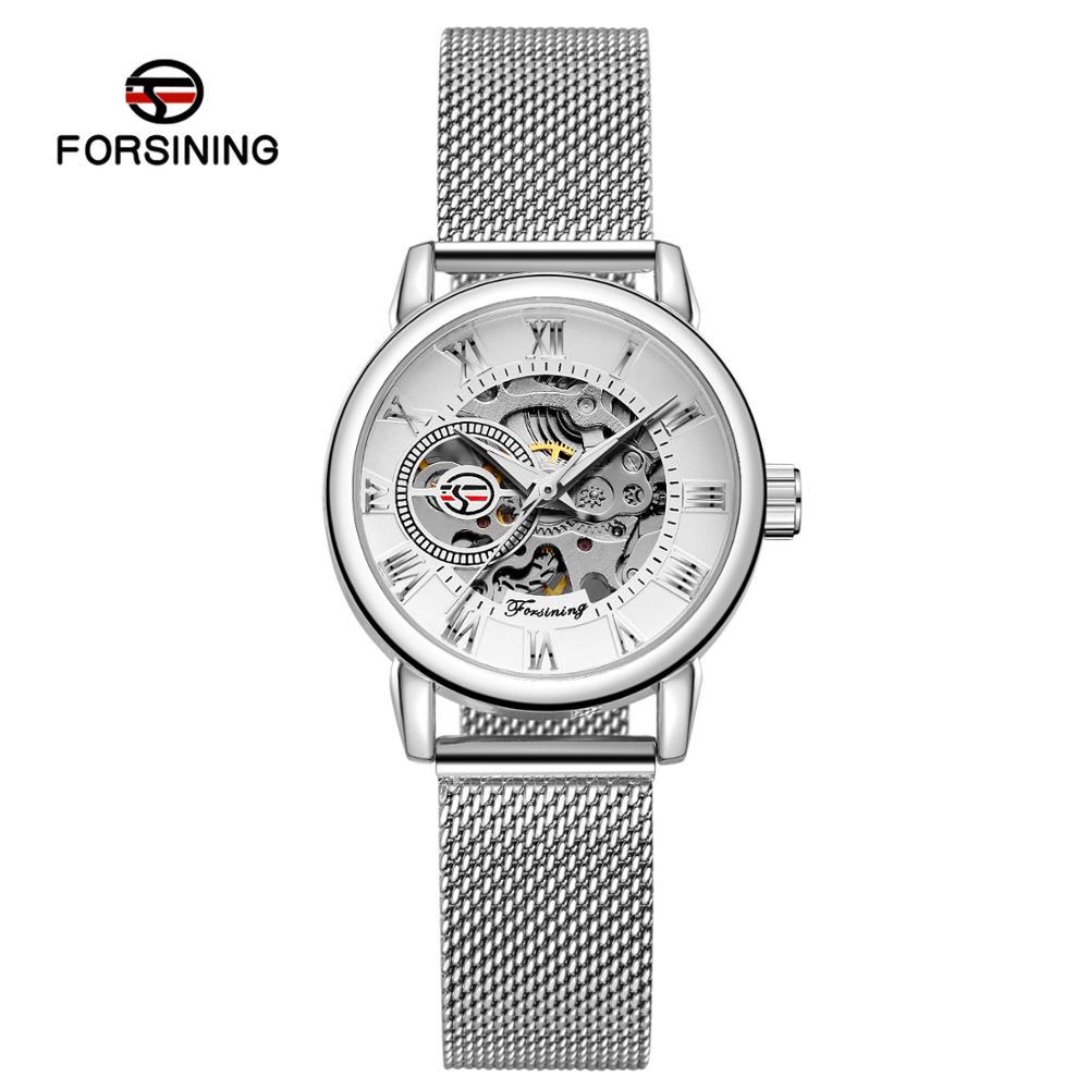 Reloj Mujer FORSINING Fashion  - مراجعة Stainless Mesh Band وسعره