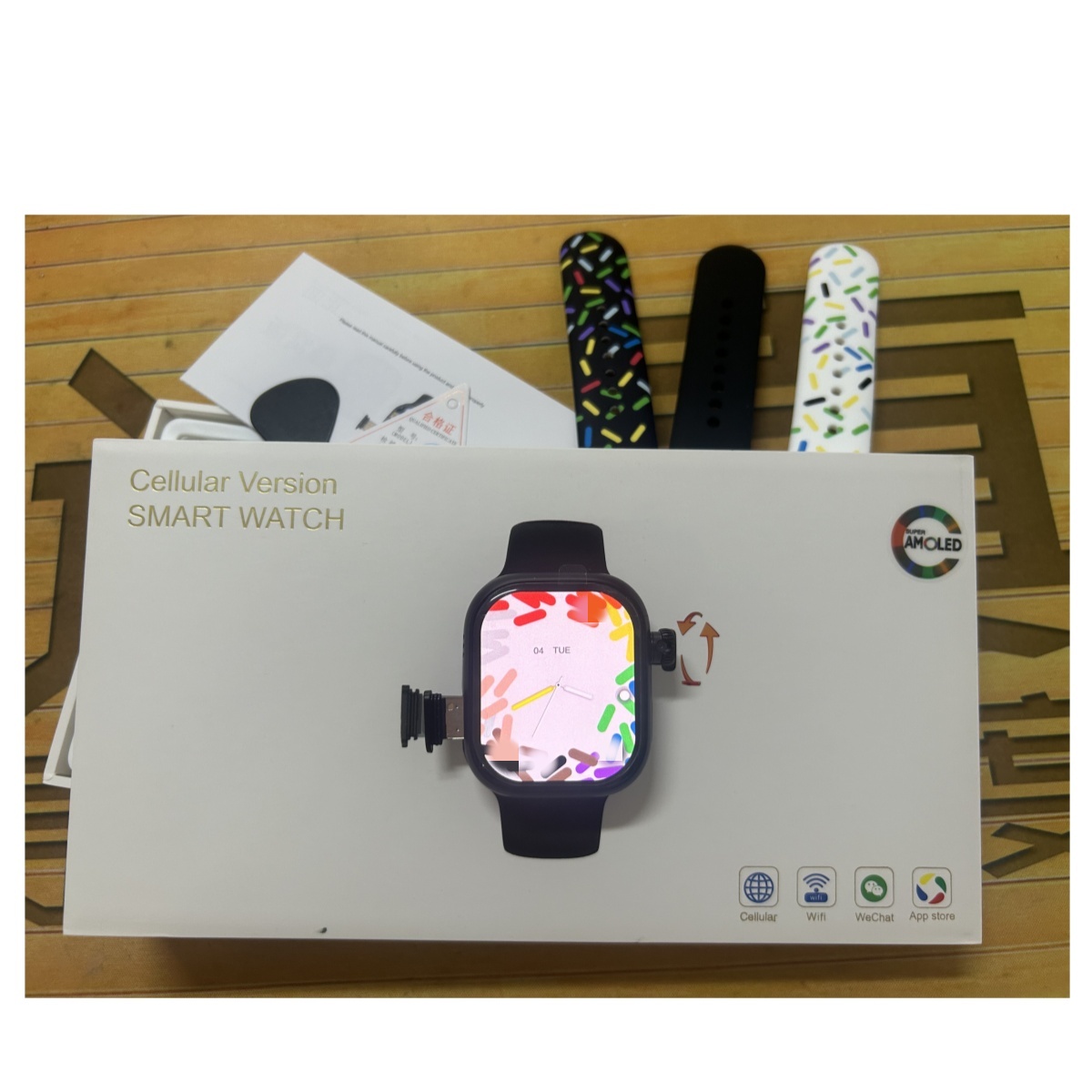 CD99 Smart Watch 8GB RAM AMOLE - مراجعة Smartwatch Instagram وسعره