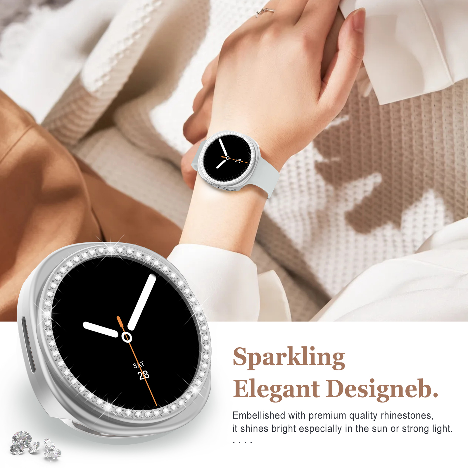 PC Cover For Samsung Galaxy wa - مراجعة Samsung Smartwatch Accessories وسعره