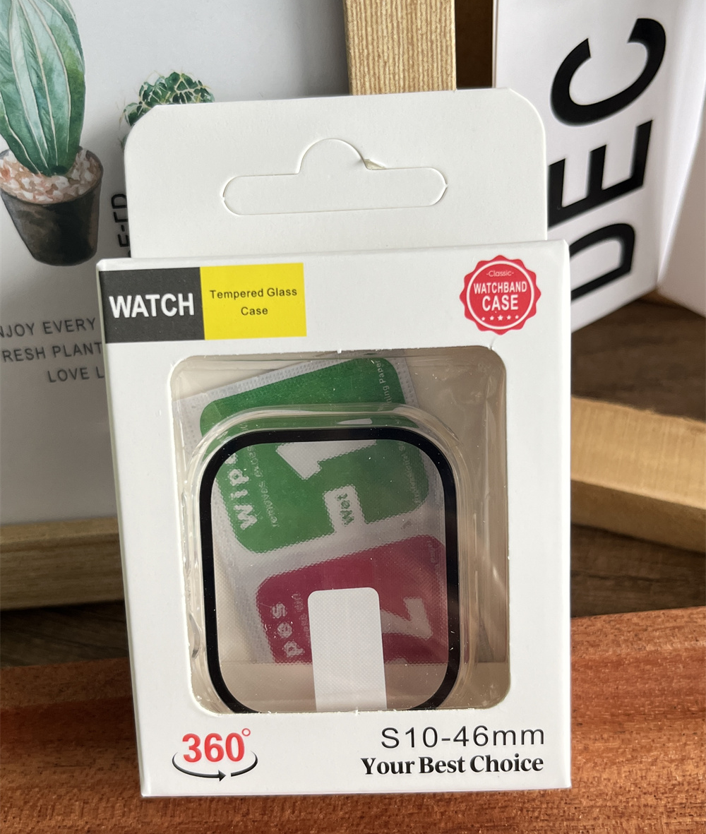 2pcs Tempered Glass Case For A - مراجعة Apple Smartwatch Accessories وسعره