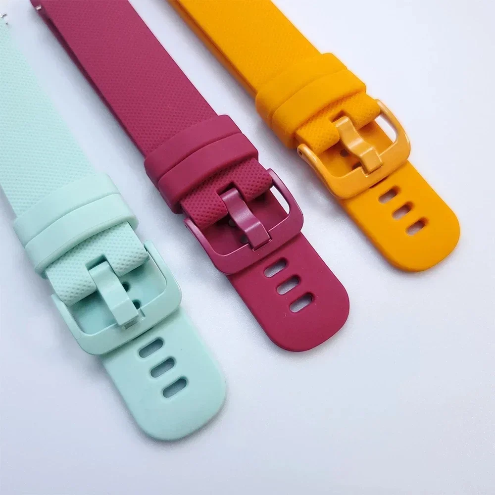 22mm 20mm Silicone Strap For F - مراجعة Fossil Smartwatch Accessories وسعره