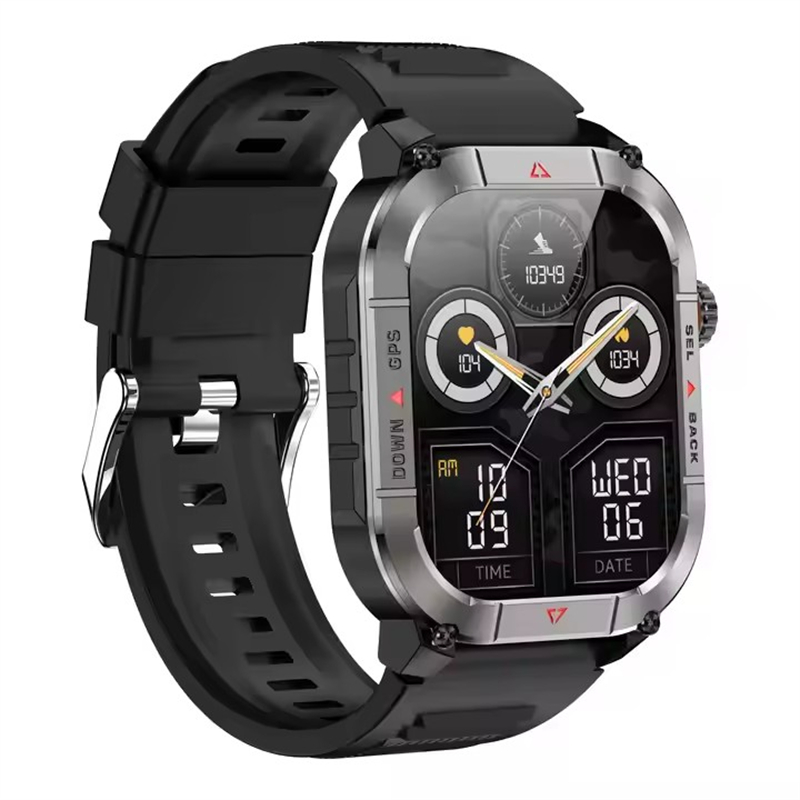 New HK84 Men Smart Watch AMOLE - مراجعة Smartwatch Touch وسعره