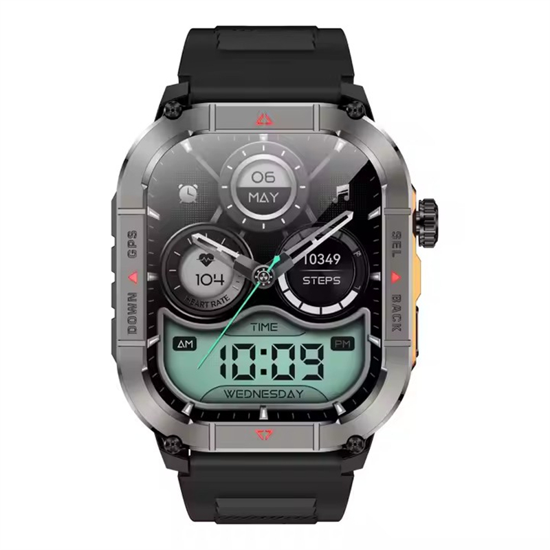 New HK84 Men Smart Watch AMOLE - مراجعة Smartwatch Touch وسعره
