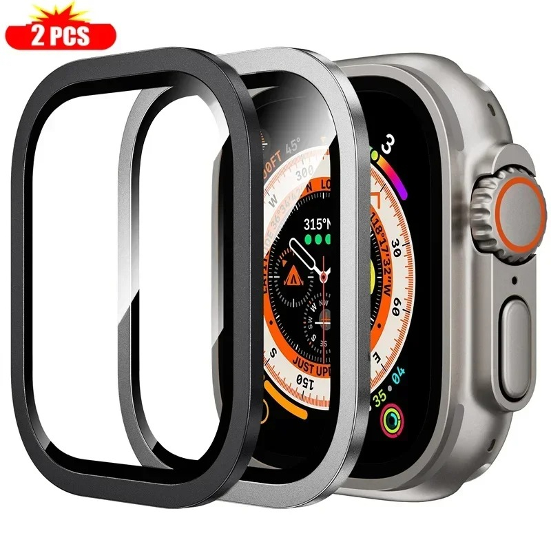 2PCS Tempered Glass for Apple  - مراجعة Apple Smartwatch Accessories وسعره