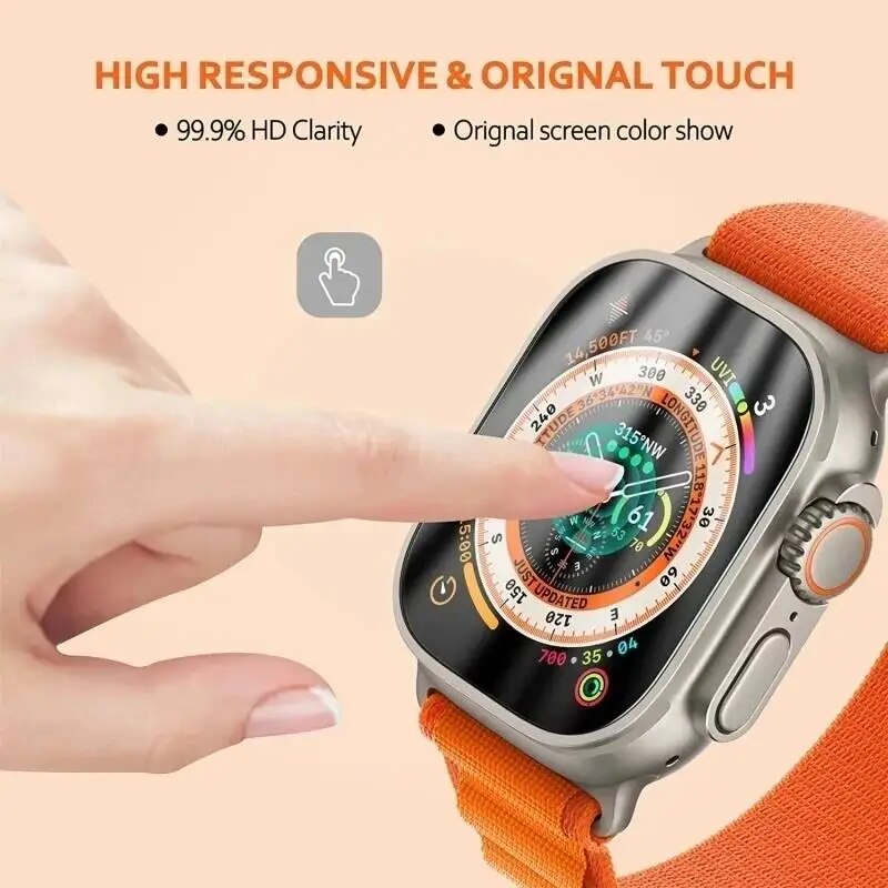 Screen Protector for Apple Wat - مراجعة Apple Smartwatch Accessories وسعره