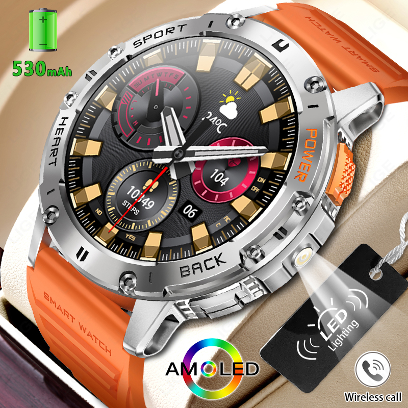 LIGE 1.43 Inch AMOLED Screen B - مراجعة Smartwatch Instagram وسعره