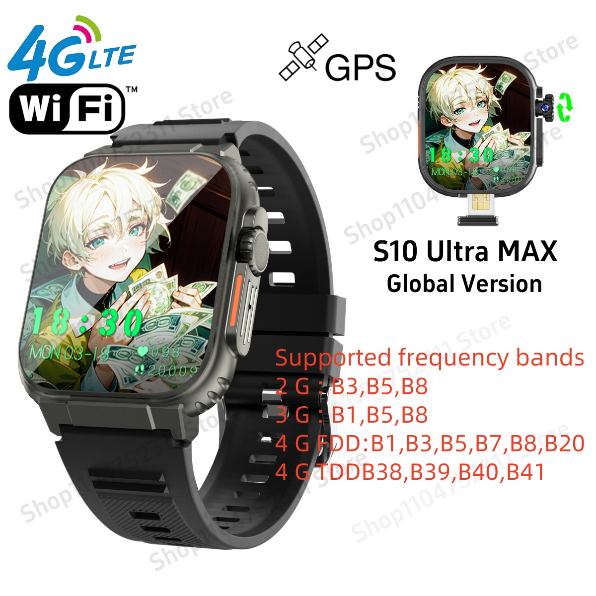S10 Ultra MAX Smartwatch 4G 5G - مراجعة Smartwatch Store وسعره