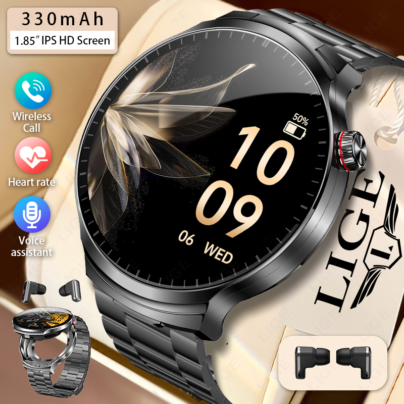 New Smart Watch BT Call Wirele - مراجعة Smartwatch Headset وسعره