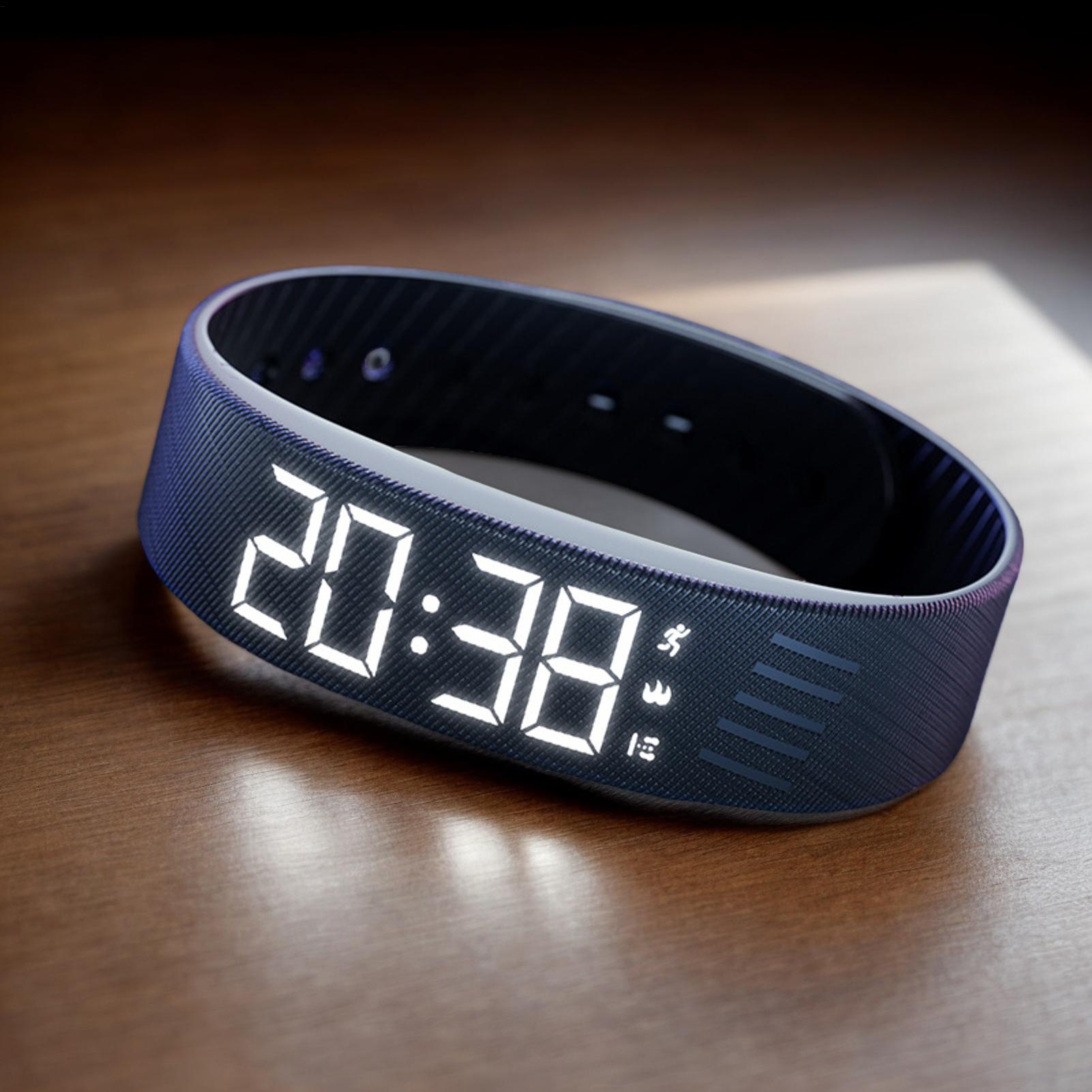 Alarm Watch Digital Watch with - مراجعة Smartwatch Touch وسعره
