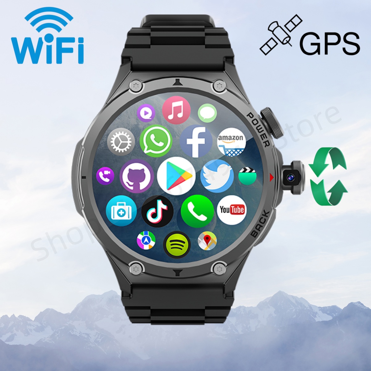H12 Smartwatch 4G LTE Smart Wa - مراجعة Smartwatch Store وسعره