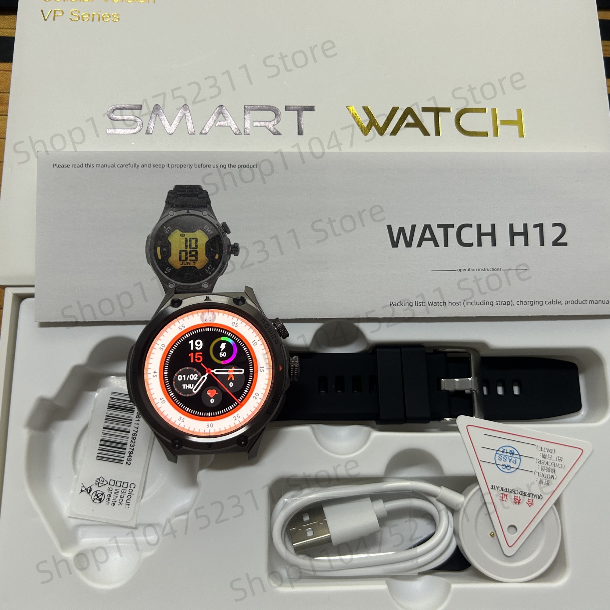 H12 Smartwatch 4G LTE Smart Wa - مراجعة Smartwatch Store وسعره