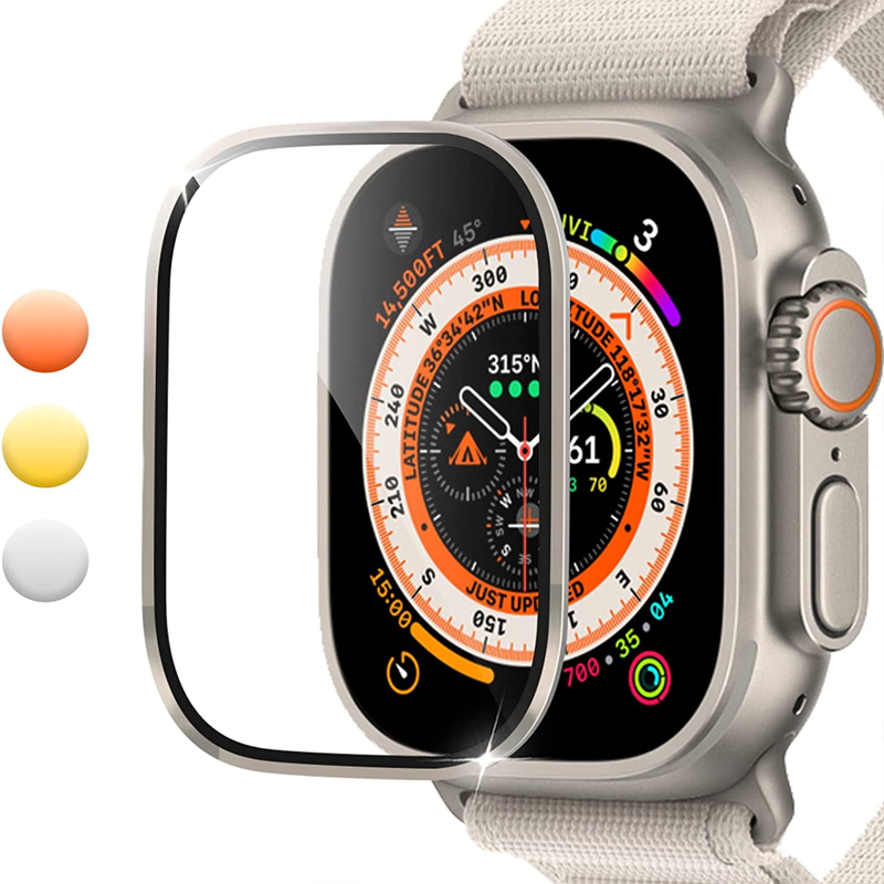 Tempered Glass for Apple Watch - مراجعة Smartwatch Case وسعره