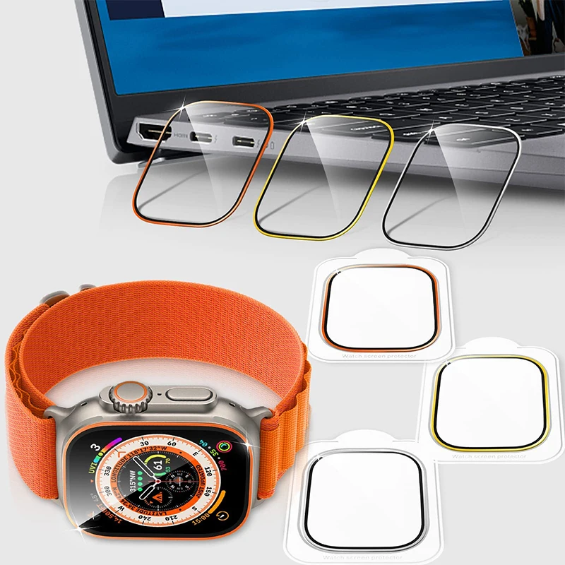 Tempered Glass for Apple Watch - مراجعة Smartwatch Case وسعره