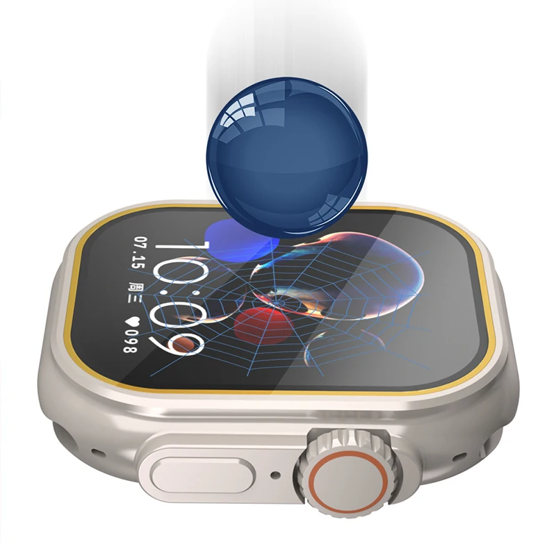 Tempered Glass for Apple Watch - مراجعة Smartwatch Case وسعره