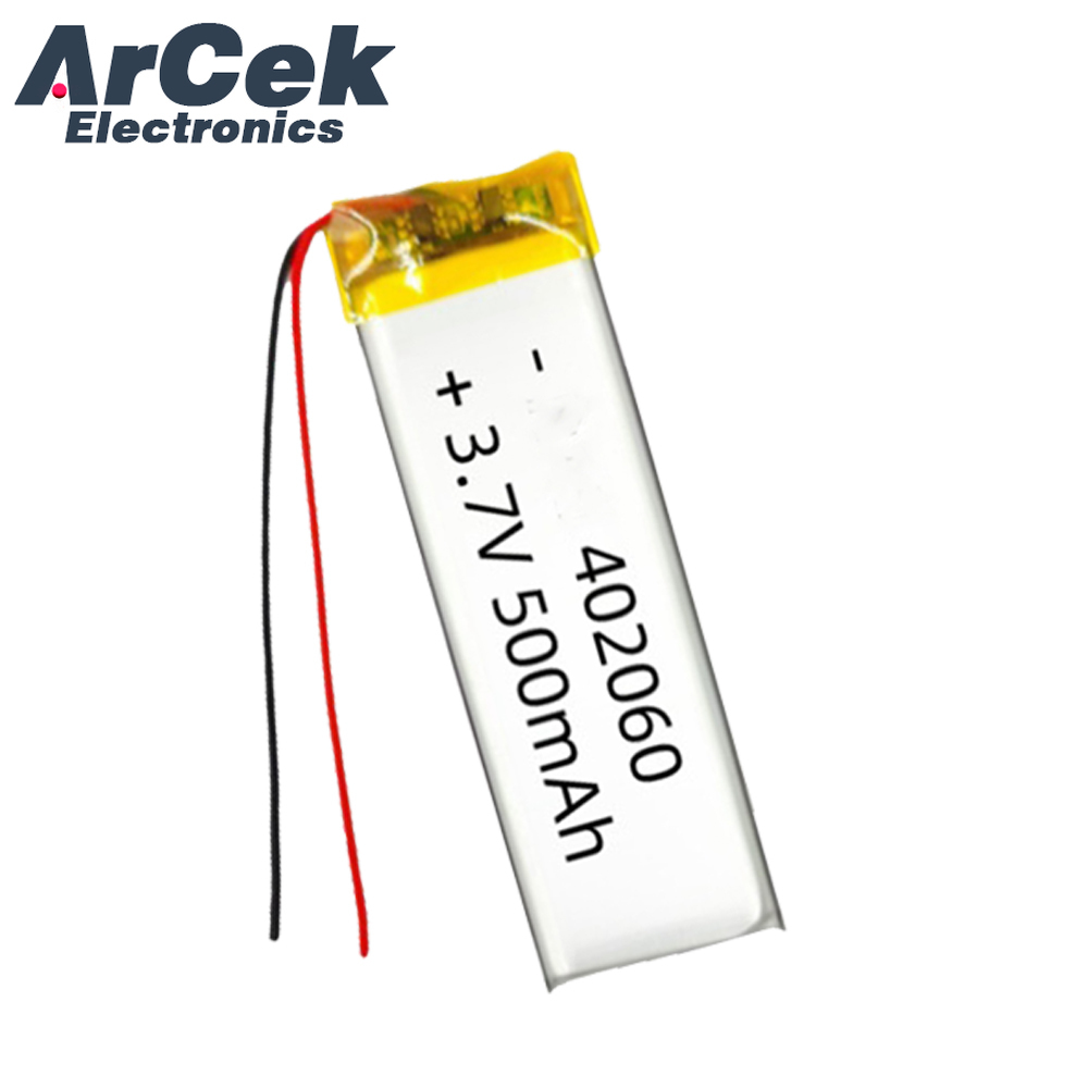 5PCS 3.7V 500mAh 402060 Lipo P - مراجعة Smartwatch Headset وسعره