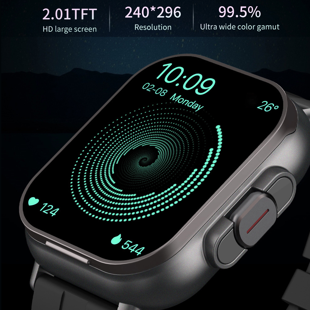 BT Call Blue Tooth Headphones  - مراجعة Smartwatch Headset وسعره