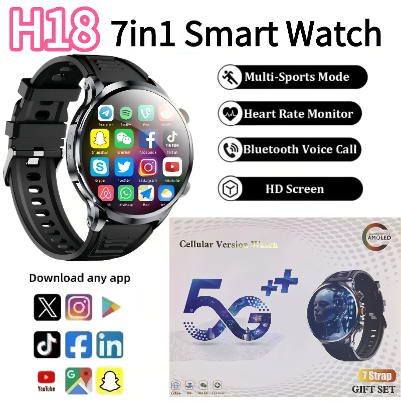 H18 New Android Smartwatch 4G  - مراجعة Smartwatch Store وسعره