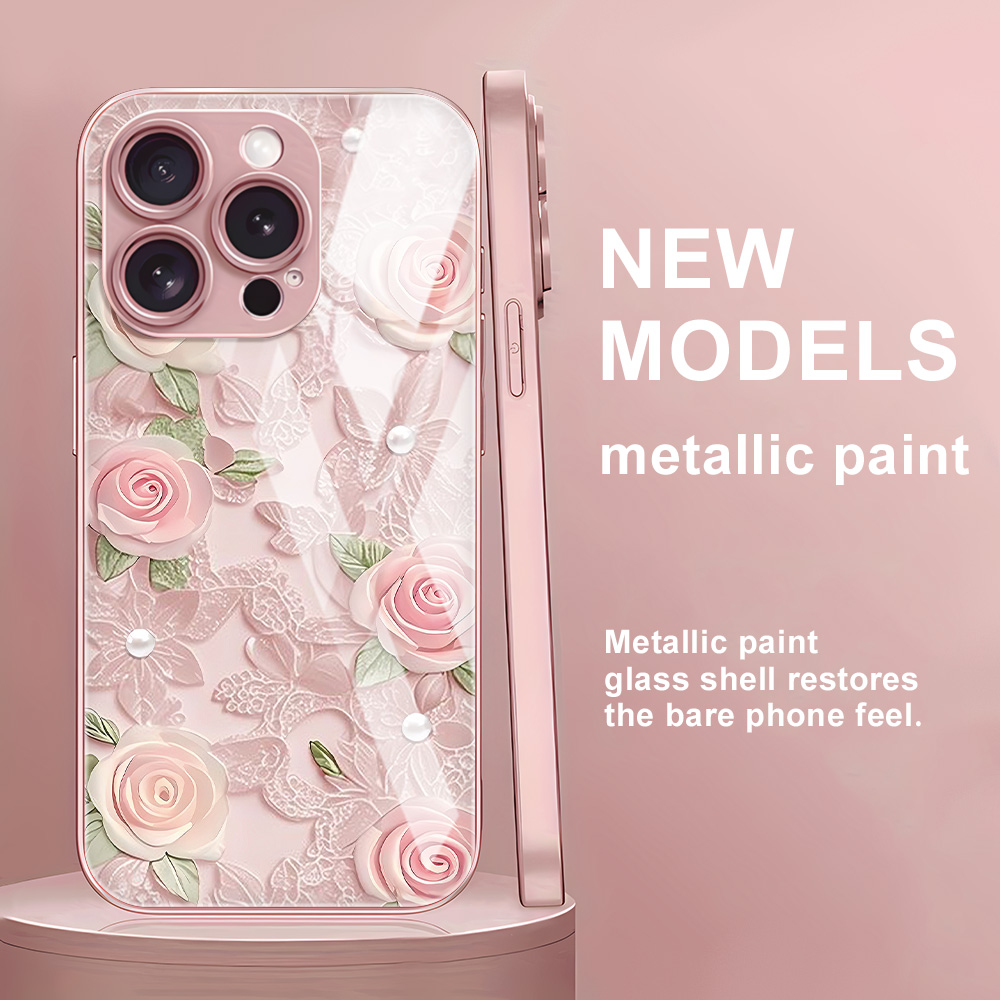 Flower Tempered Glass Case For - مراجعة Screen Protector Film وسعره