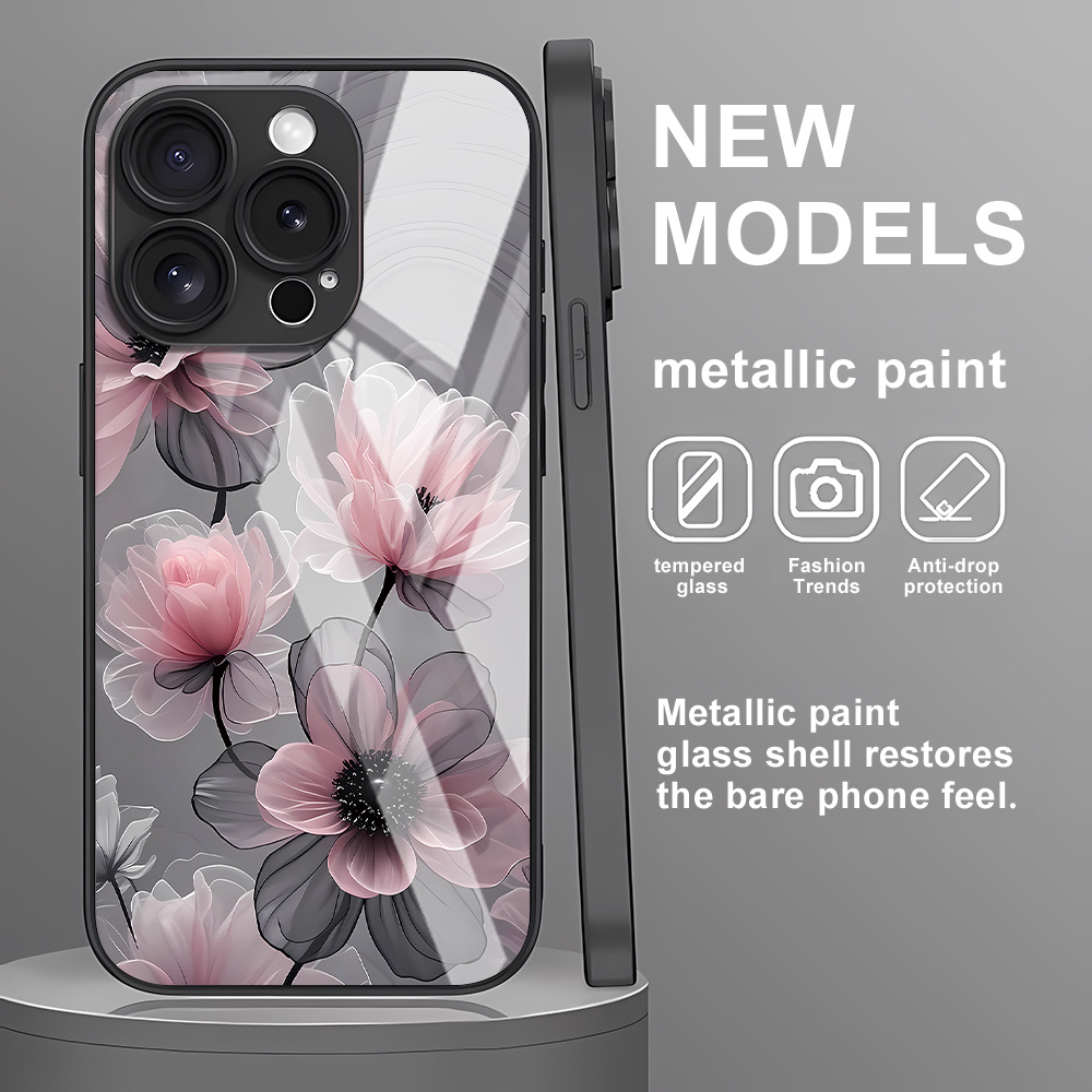Flower Tempered Glass Case For - مراجعة Screen Protector Film وسعره